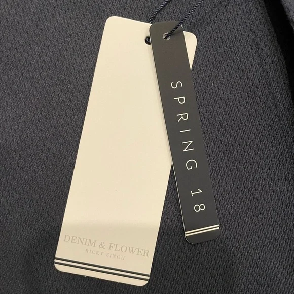 Denim & Flower Shirt - Picture 7 of 7